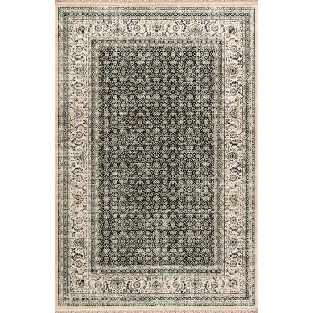 Dynamic Rugs 72407-501 Brilliant 2.9 Ft. X 11.6 Ft. Finished Runner Rug in Navy